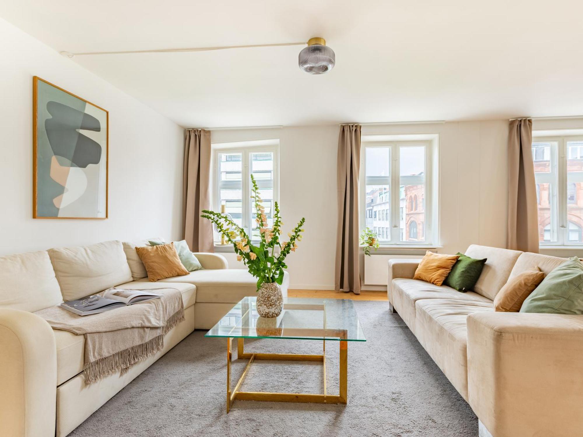 Sanders Regent - Chic Three-Bedroom Apartment Near Central Square Kopenhagen Bagian luar foto